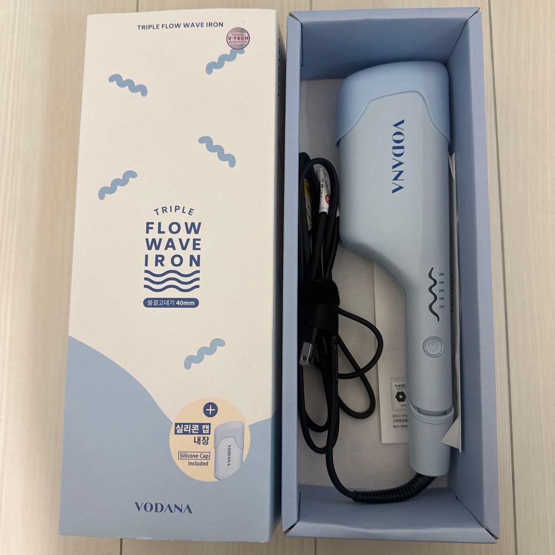 VODANA トリプルフローヘアアイロン 40