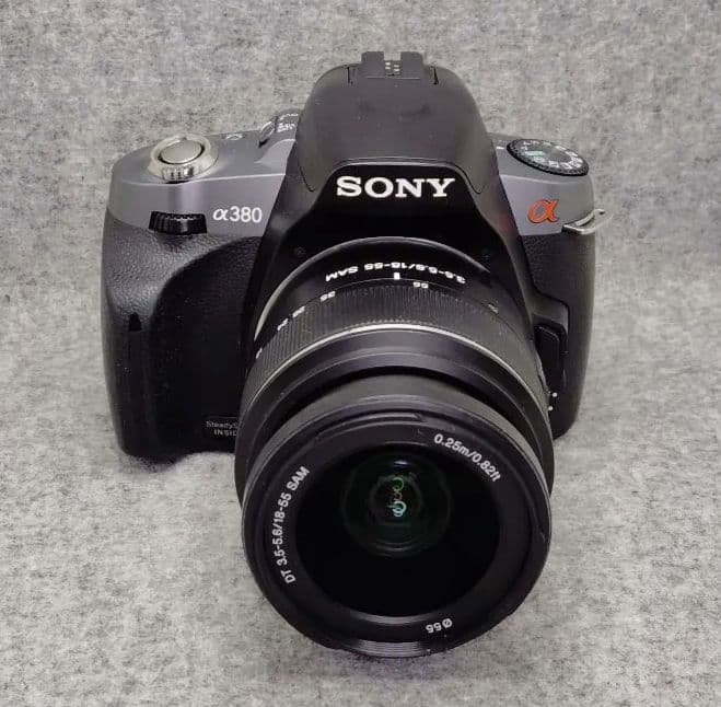 SONY α380 ダブルズームレンズ付き
