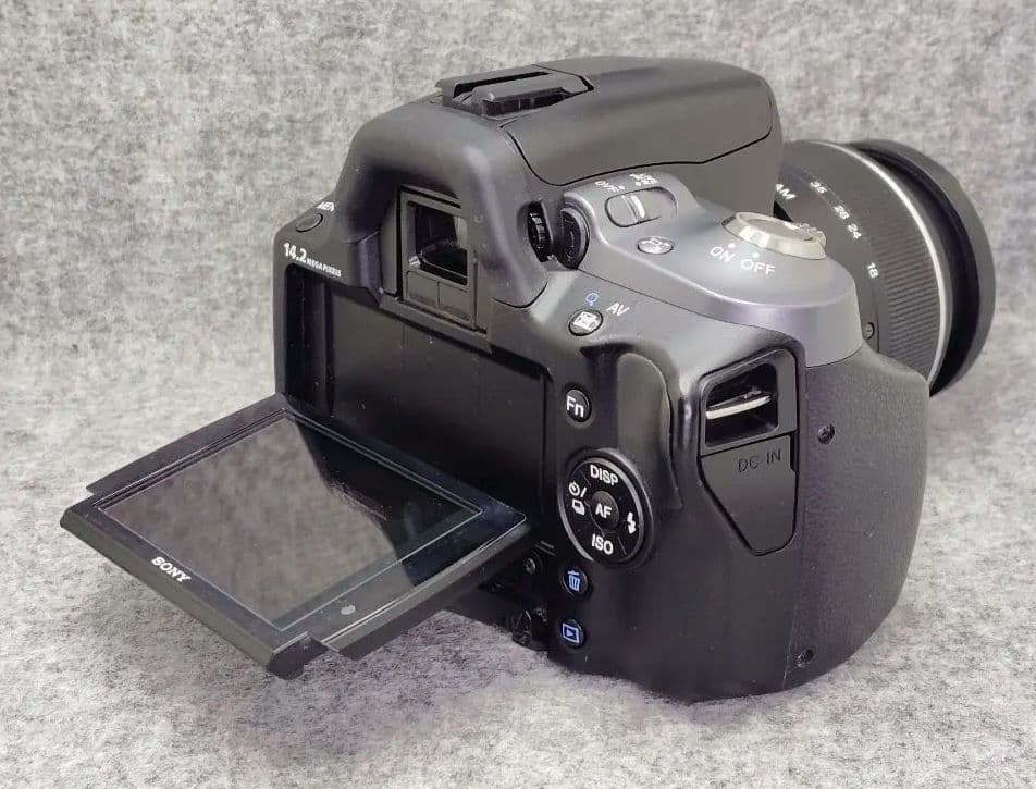 SONY α380 ダブルズームレンズ付き