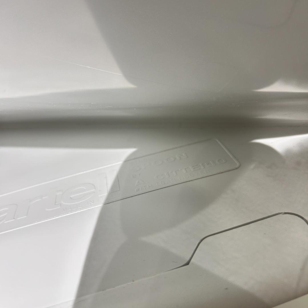 Kartell カウンターチェア SPOON ホワイト ハイチェア ハイスツール