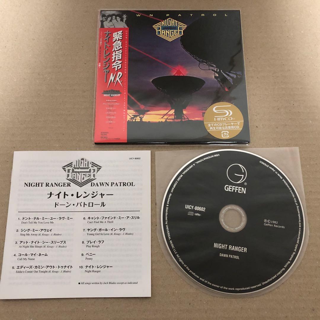 6タイトル SHM-CD 紙ジャケ NIGHT RANGER ナイトレンジャー
