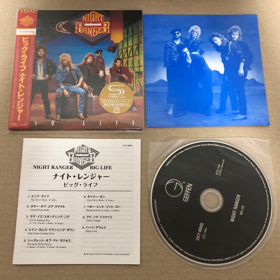 6タイトル SHM-CD 紙ジャケ NIGHT RANGER ナイトレンジャー