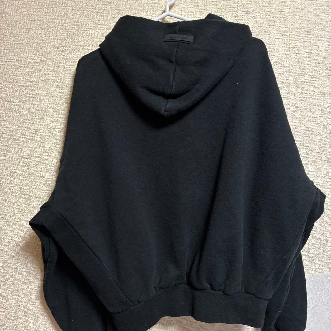 ESSENTIALS FEAR OF GODエッセンシャルズ短丈パーカー XS