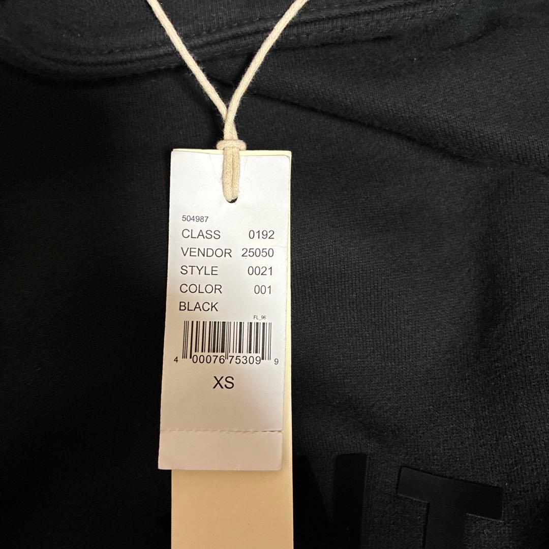 ESSENTIALS FEAR OF GODエッセンシャルズ短丈パーカー XS