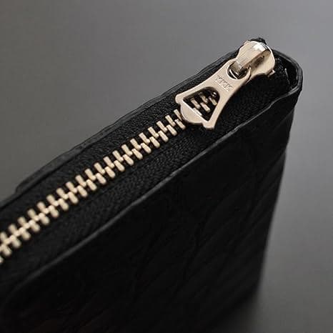 【匿名送料込み★新品】本クロコダイル　日本製　JRA認定　ラウンドケース艶