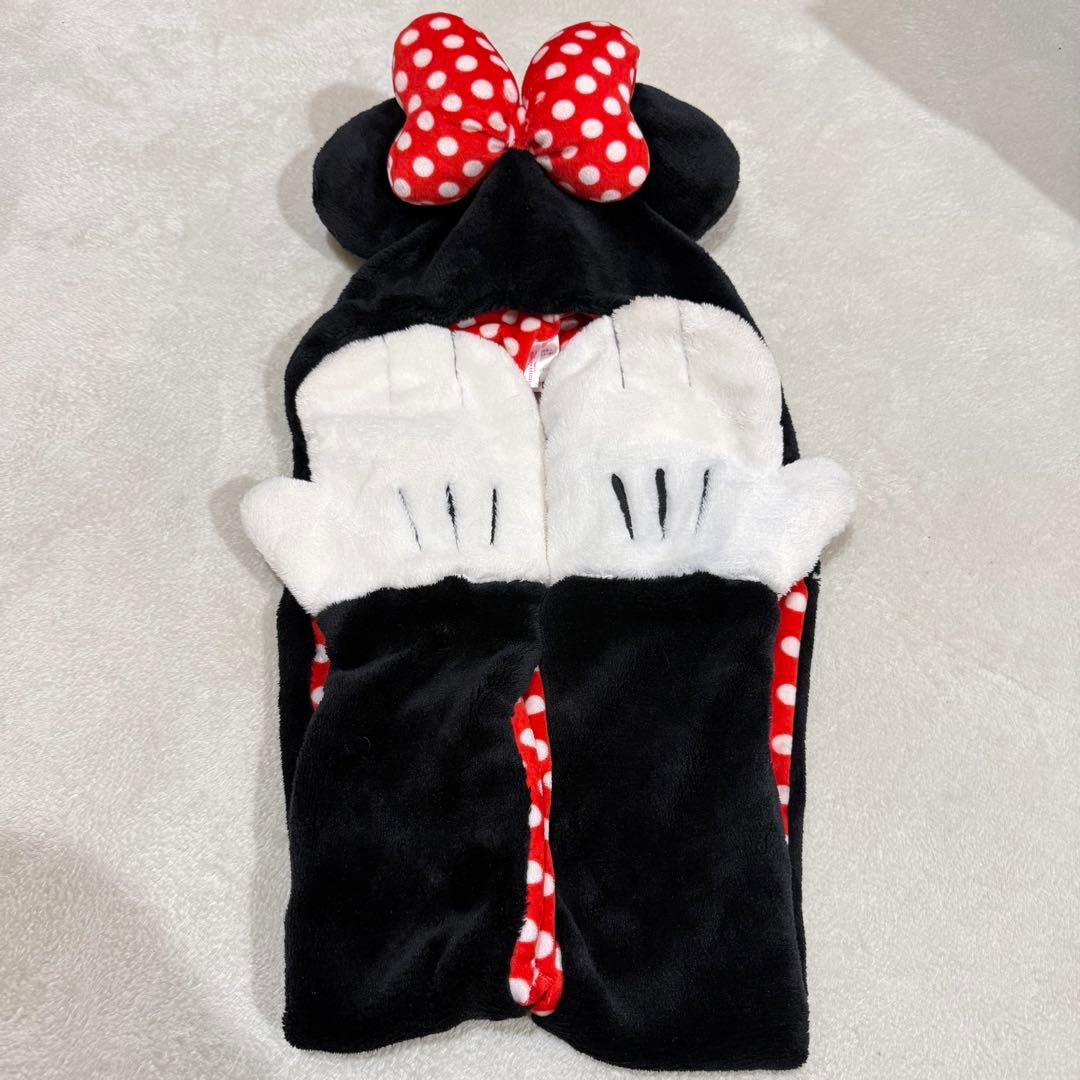 Dハロ ミニーマウス ファンキャップ　マフラー