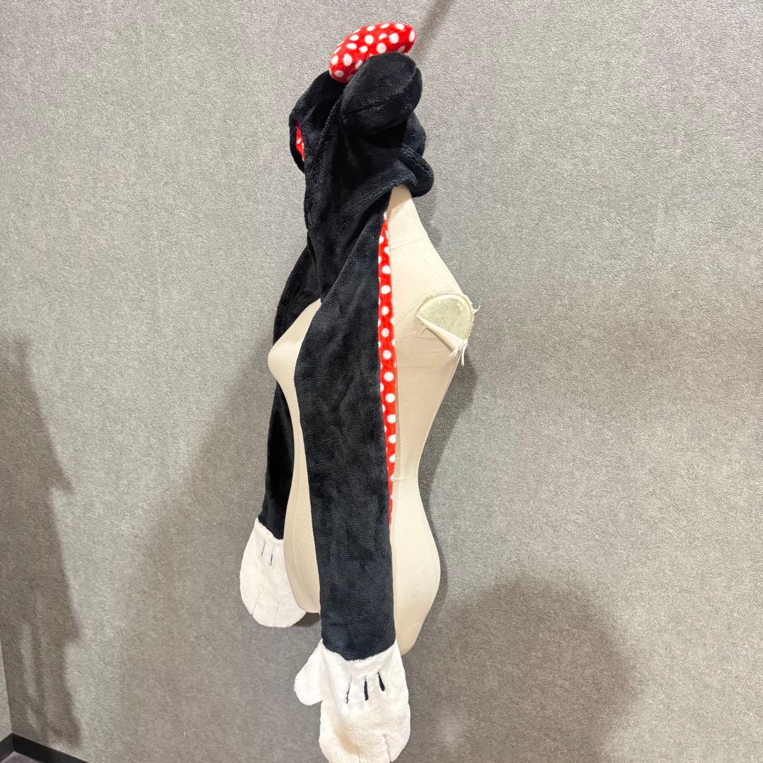 Dハロ ミニーマウス ファンキャップ　マフラー