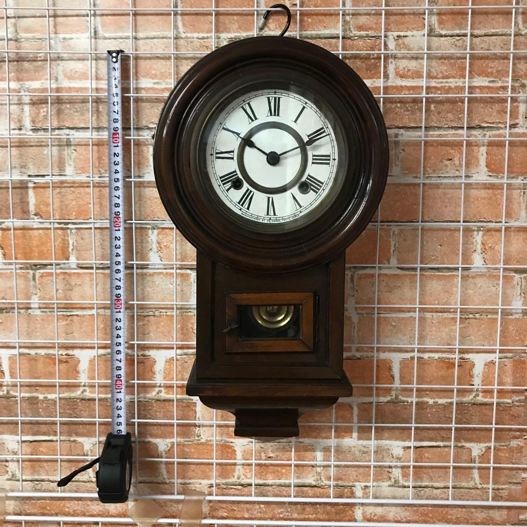SEIKOSHA 木製振り子式掛時計 ローマ数字