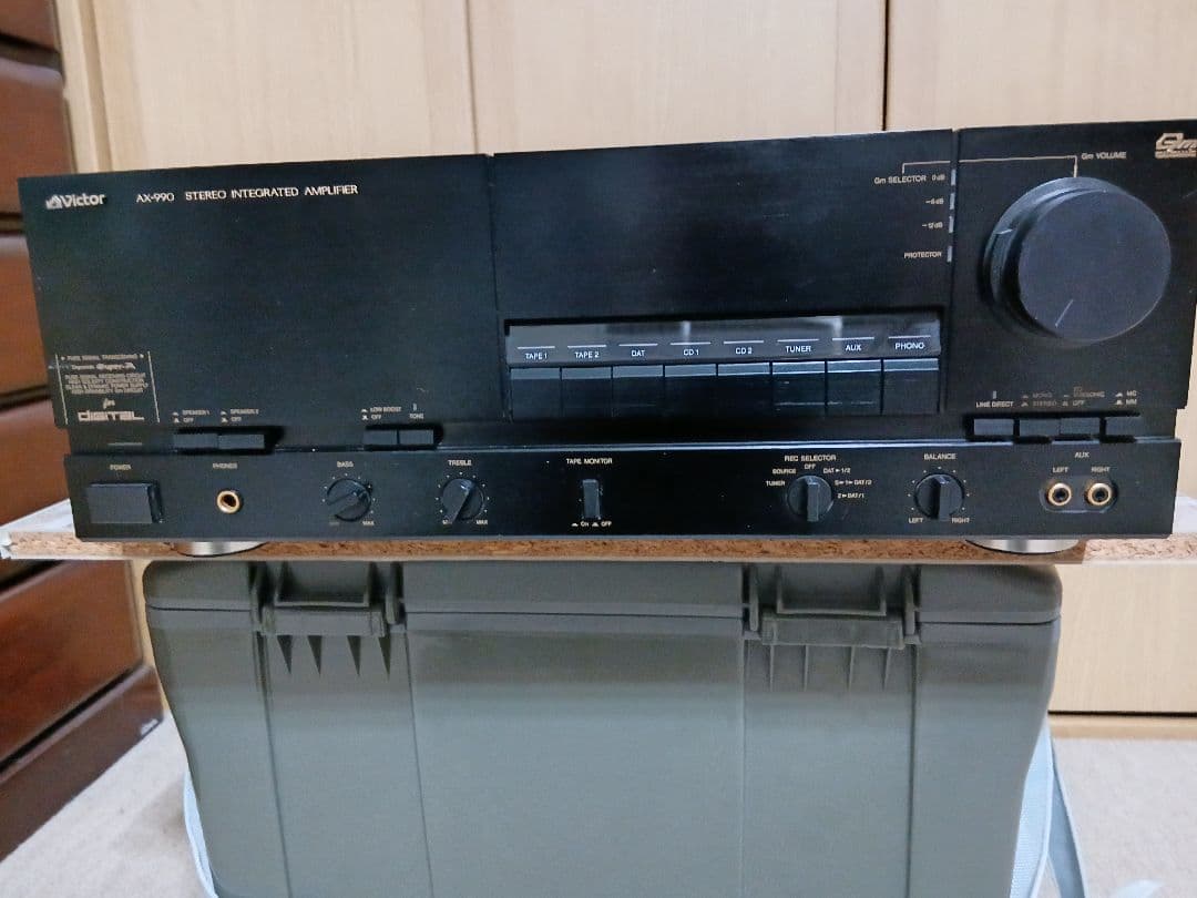 し－よ－つたわか Victor AX-990 ステレオアンプ