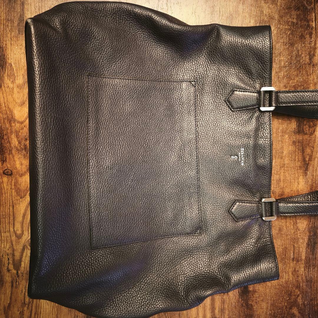 K*K様 セラピアン　ミラノ　ネイビートートバック(ポーチ付)