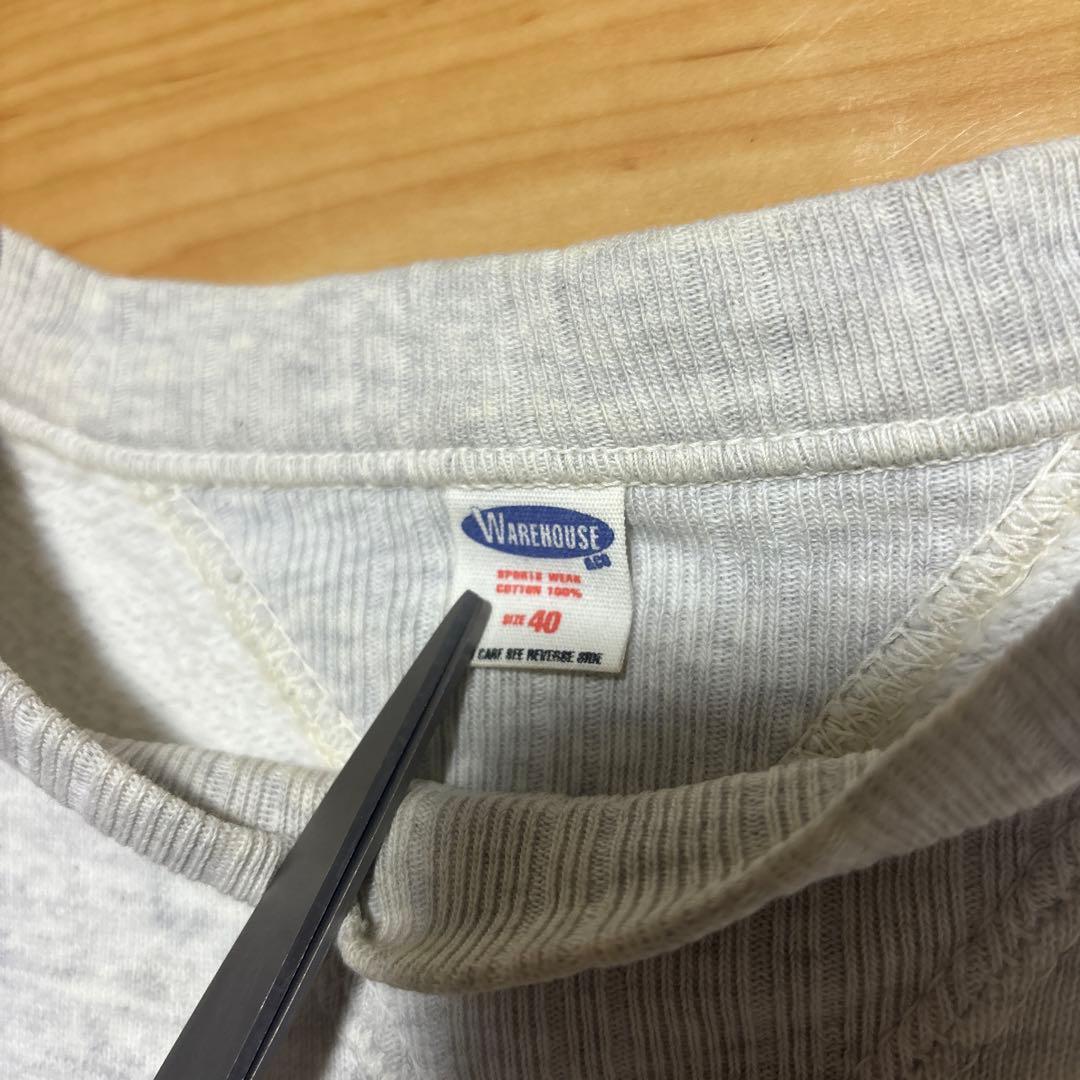 warehouse ヴィンテージ スウェット 染み込み スタンフォード 両V