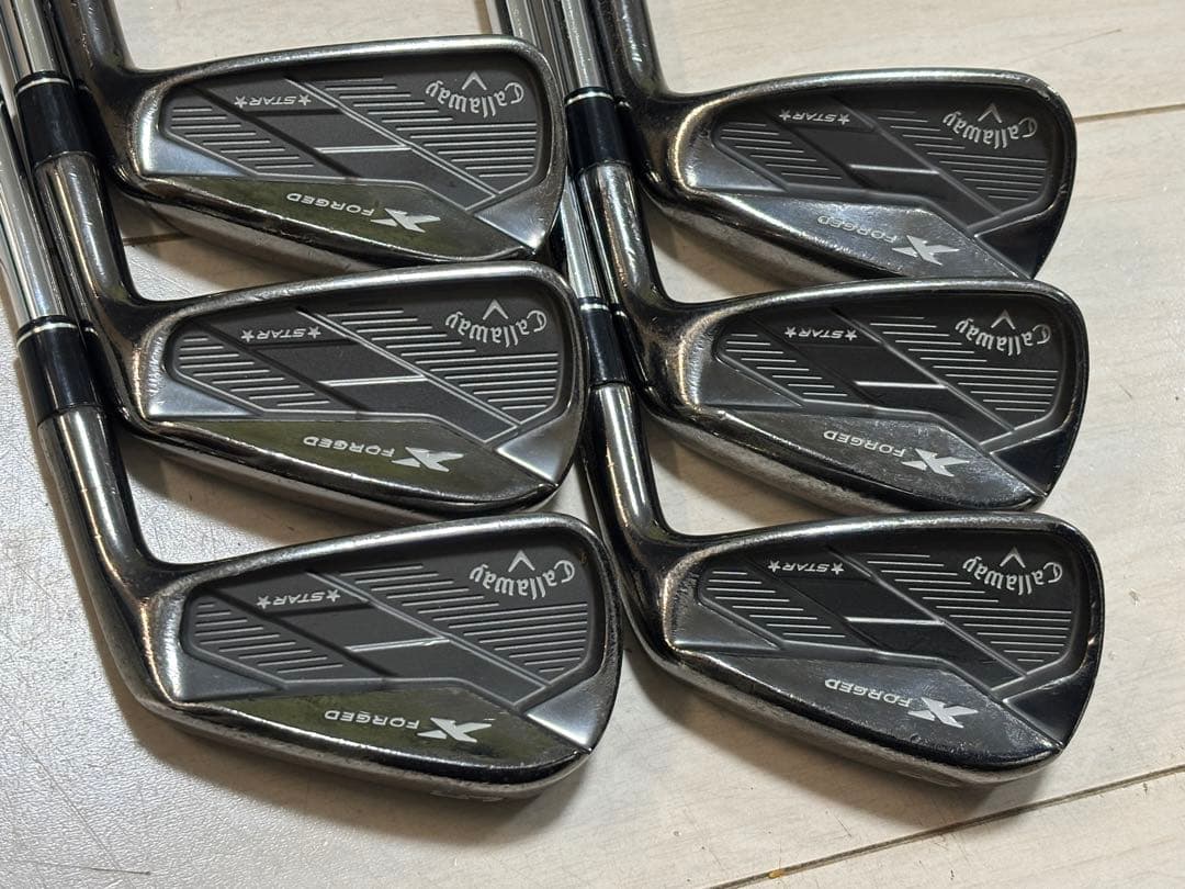 キャロウェイ　Xフォージド　スターアイアン　2019 スモーク
