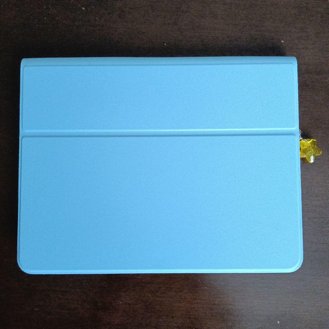 チャレンジパッド 本体 TAB-A05-BA1　充電器あり　水色カバー