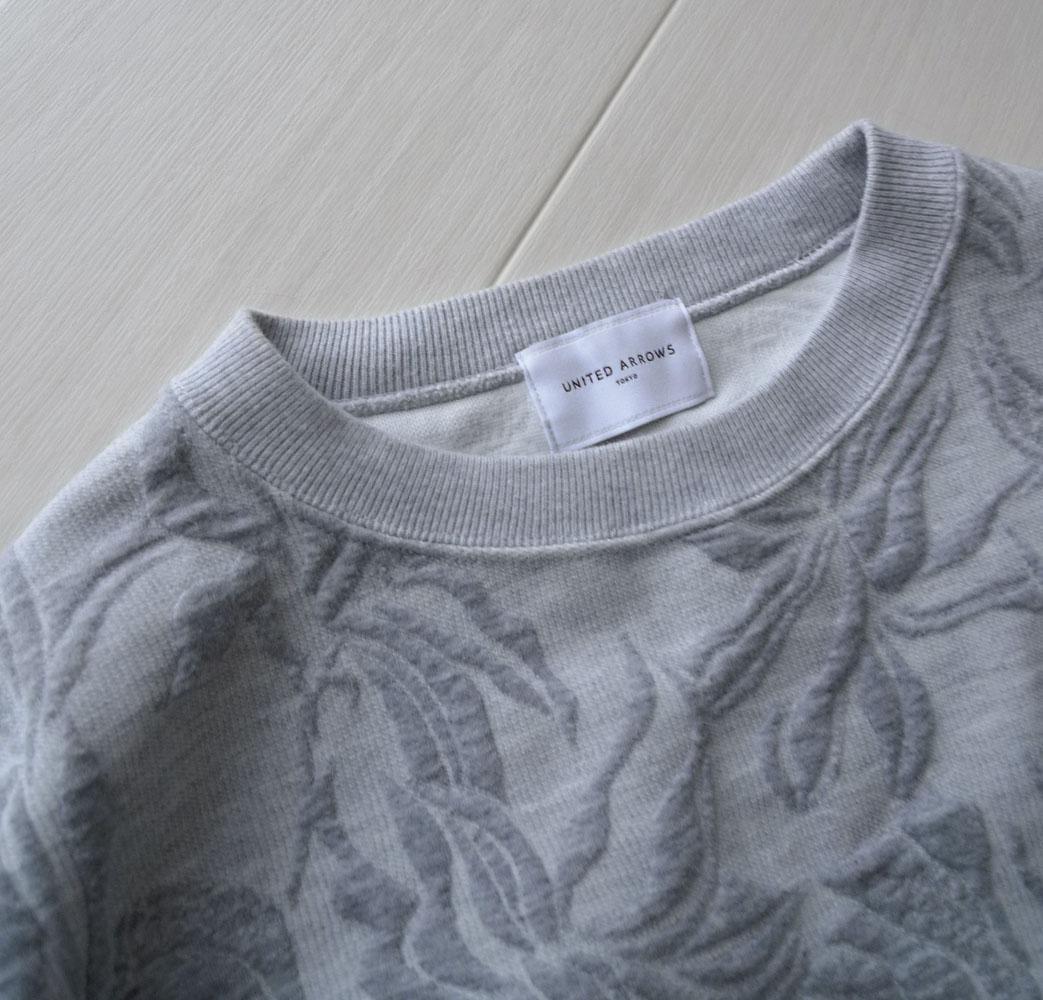 美品 ユナイテッドアローズ TOKYO 1,8万円 フラワー柄 スウェット E
