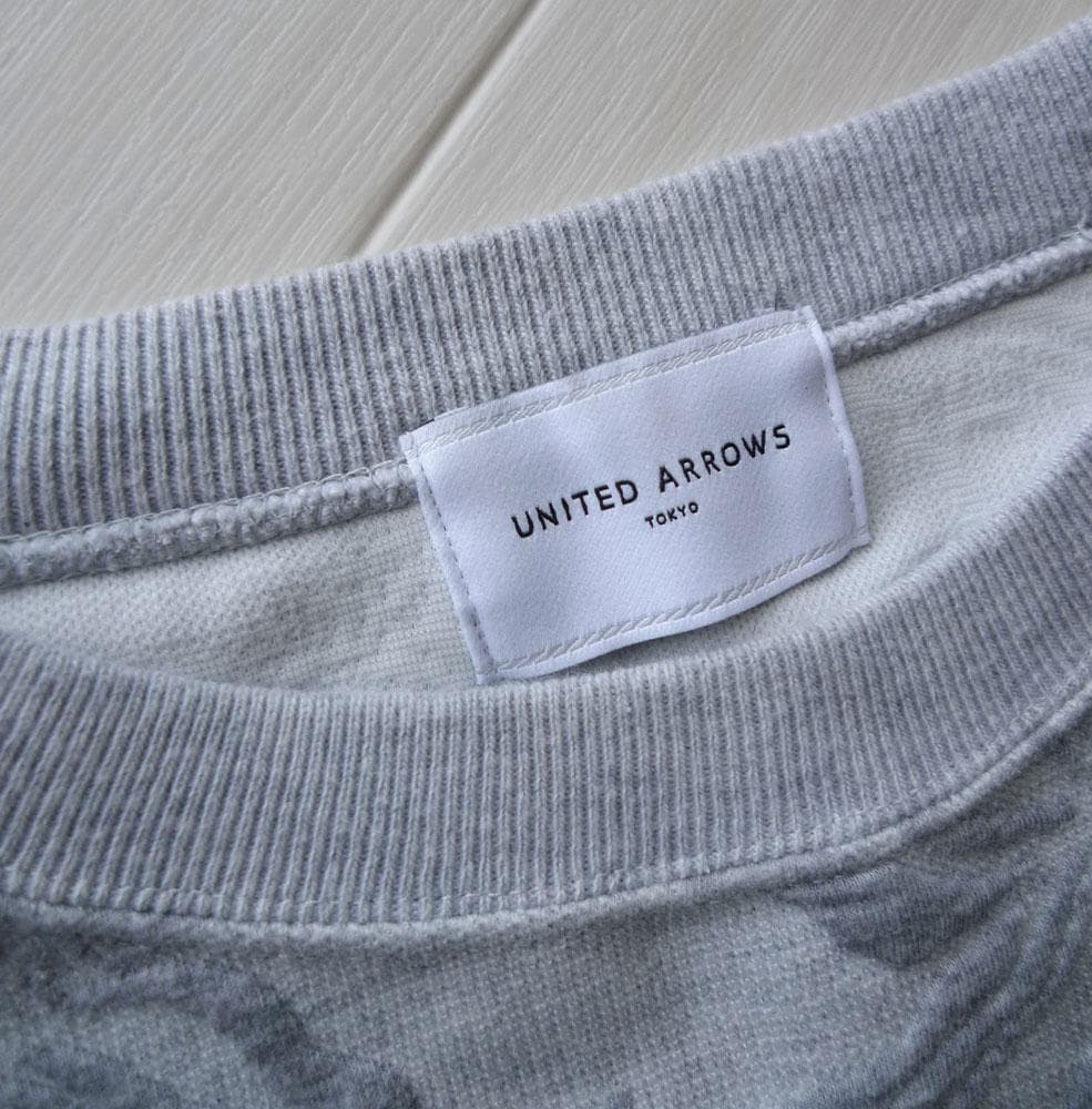 美品 ユナイテッドアローズ TOKYO 1,8万円 フラワー柄 スウェット E