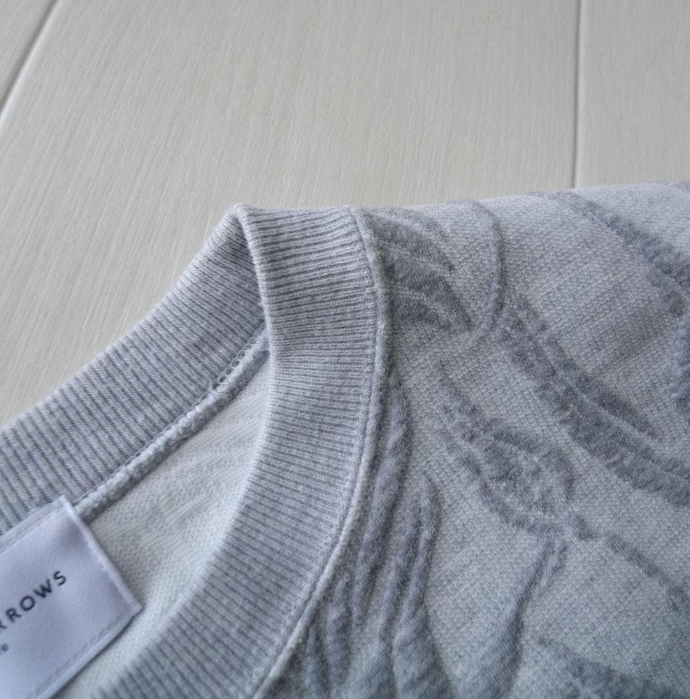 美品 ユナイテッドアローズ TOKYO 1,8万円 フラワー柄 スウェット E