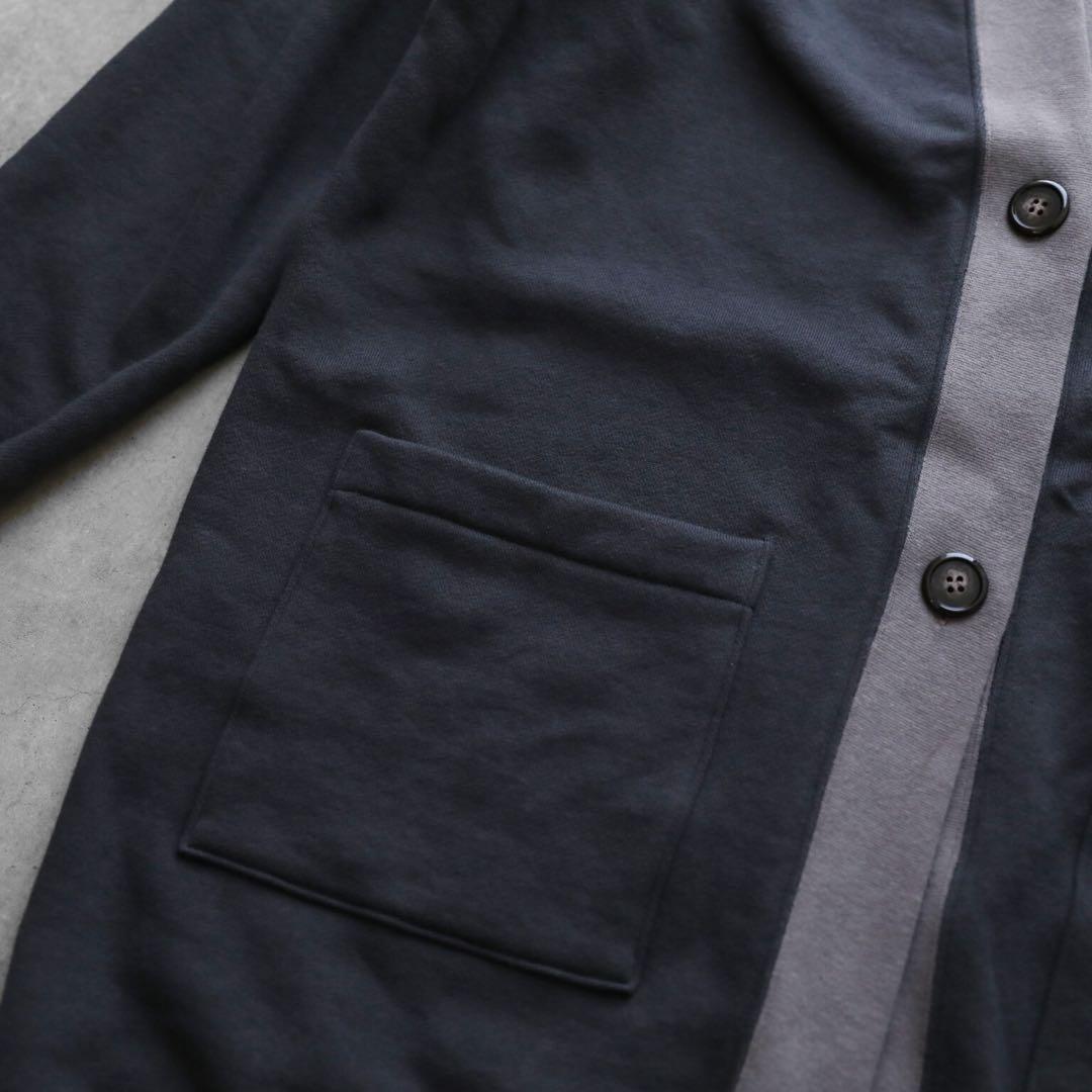 HUIS 遠州織物 SUVINスウェットロングカーディガン