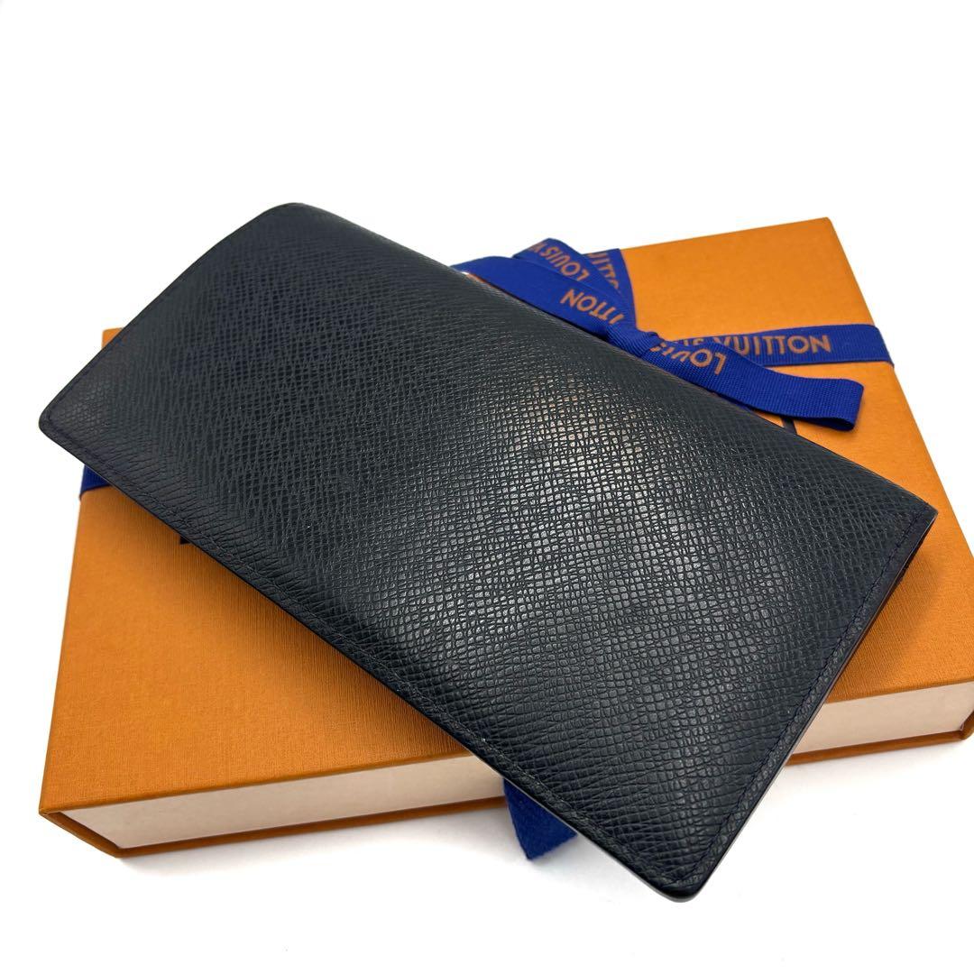 【美品】ルイヴィトン☆ タイガ ポルトフォイユブラザ 長財布