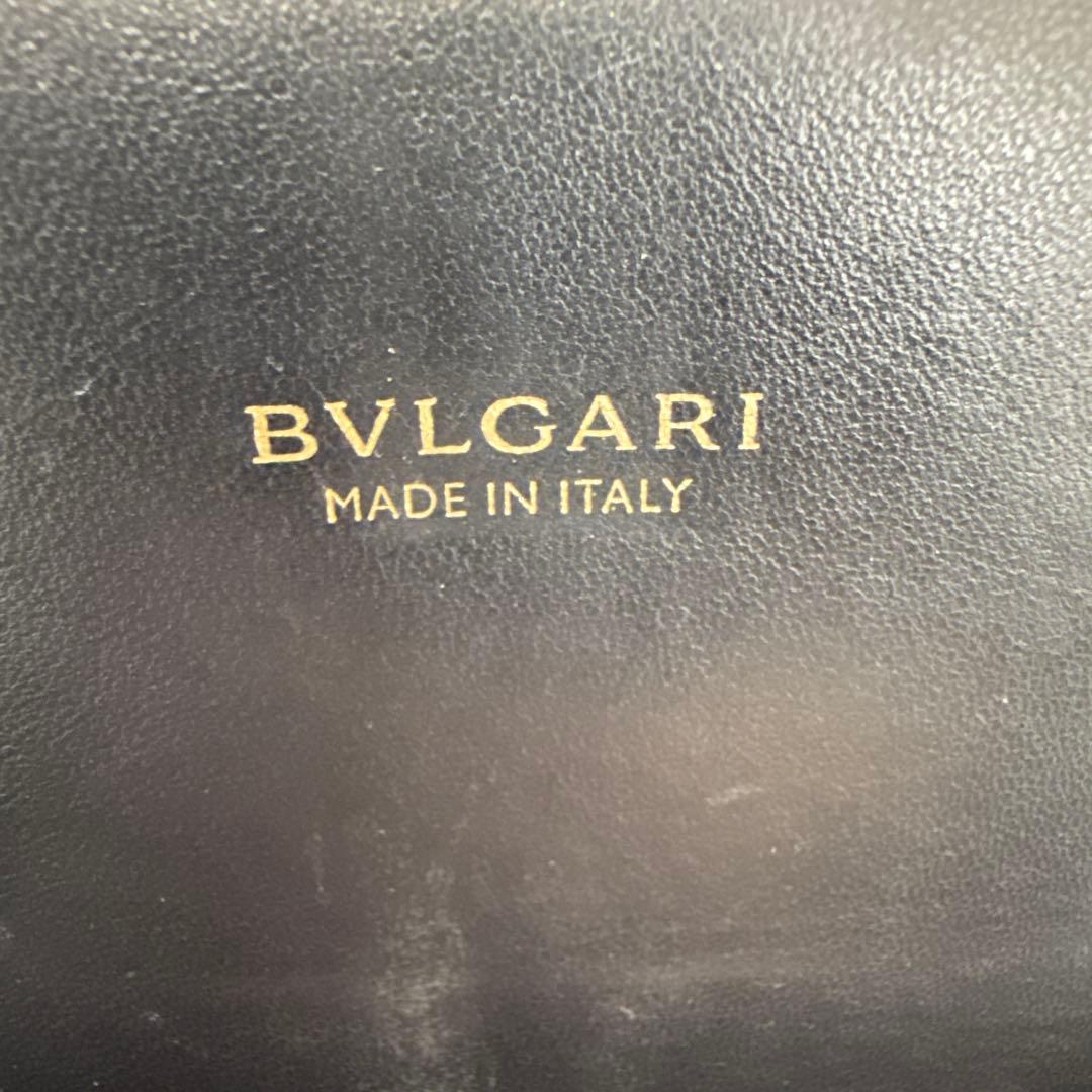 ロバブルガリ　黒 長財布