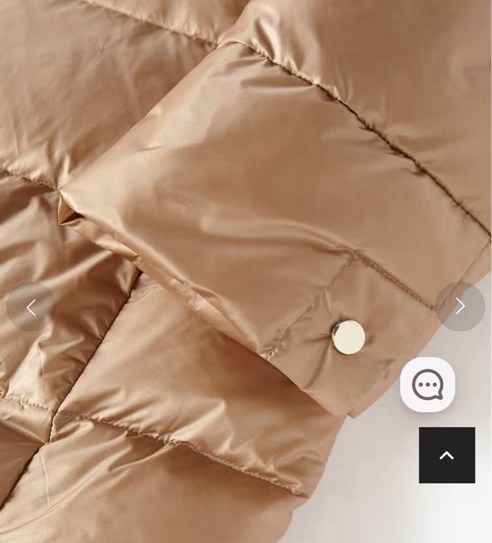 美品✨ドゥクラッセ　艶Airダウン・スタンドカラーロングコート