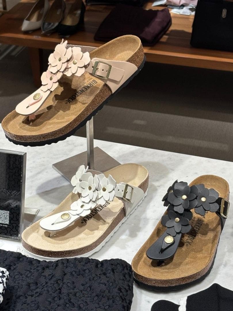 38　BIRKENSTOCK x UNITED ARROWS GIZEH ピンク