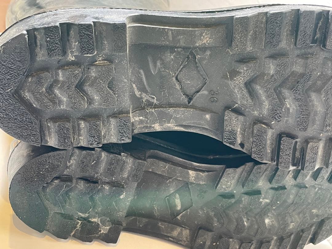 【激レア】CHANEL シャネル ヴィンテージ ココマーク レインブーツ 長靴