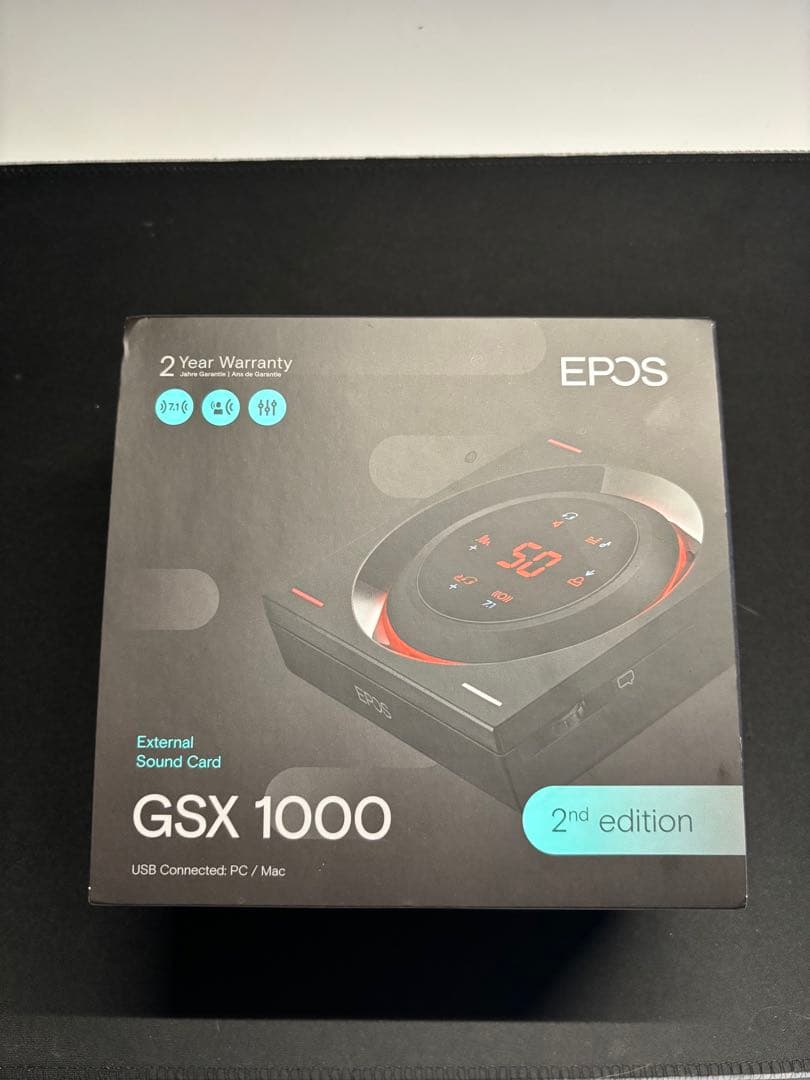 EPOS ゲーミングPCオーディオアンプGSX 1000 2nd Edition