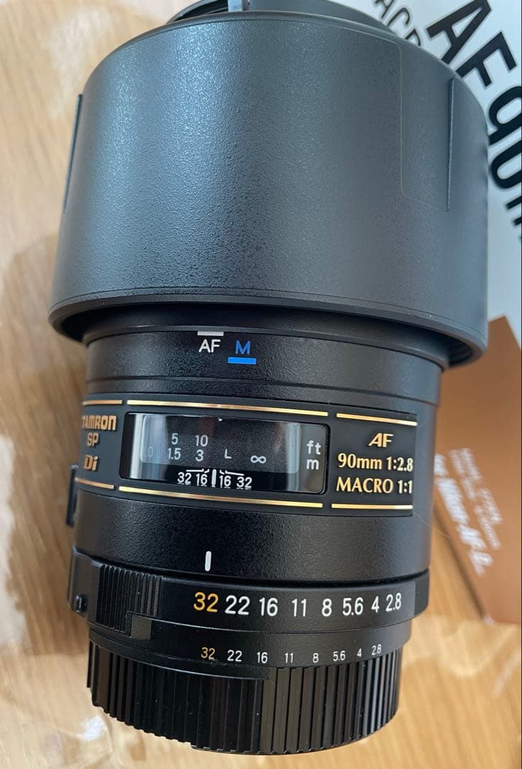 タムロン SP AF 90mm F2.8 Di マクロ 1:1 ニコンF用