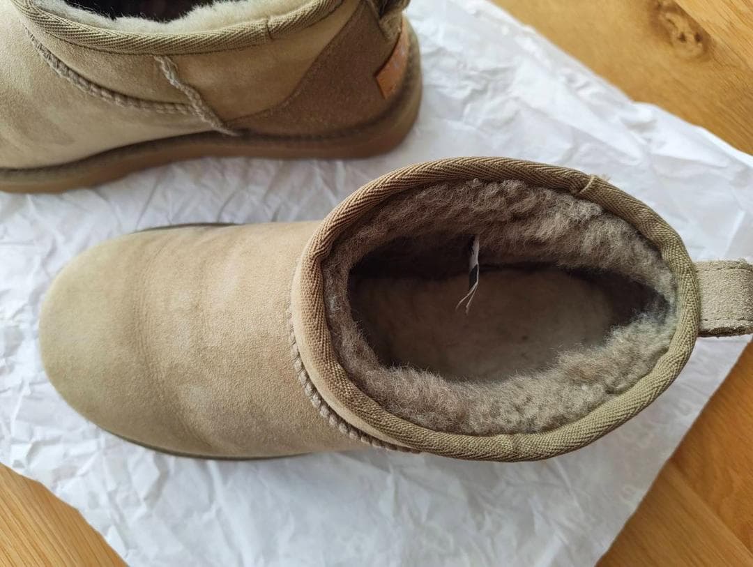 UGG クラシック ウルトラ ミニ アンテロープ 24センチ