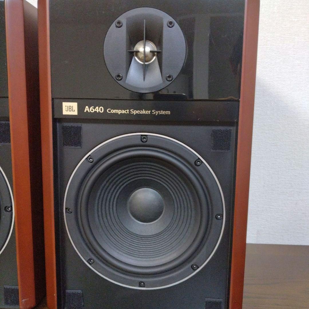 【完動美品】JBL A640 2WAYスピーカー　 　1ペア