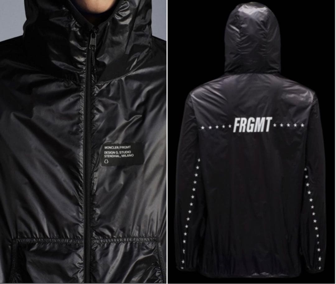 【新品☆高級モデル☆バックデザイン☆】モンクレール ナイロン ジップパーカー
