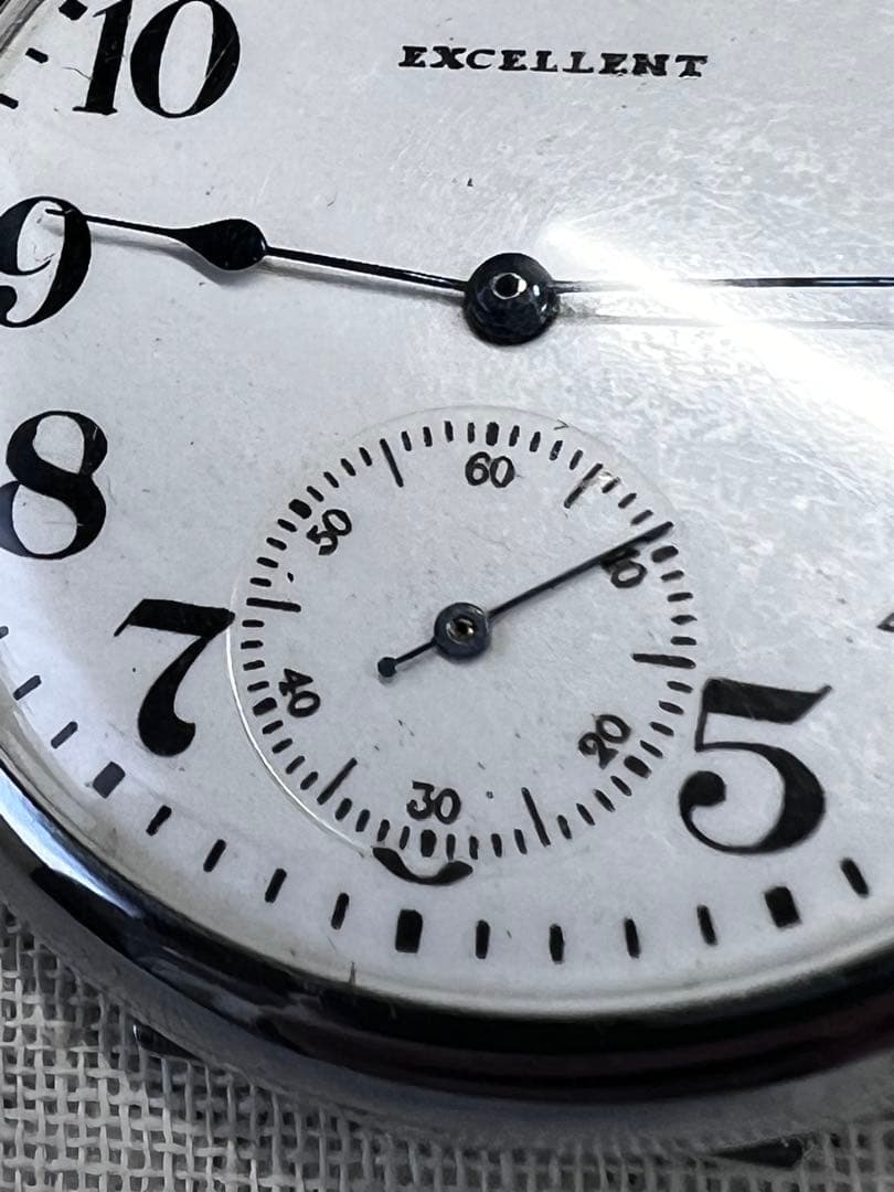 ヴィンテージ　精工舎　EXCELLENT シルバー 懐中時計　レア