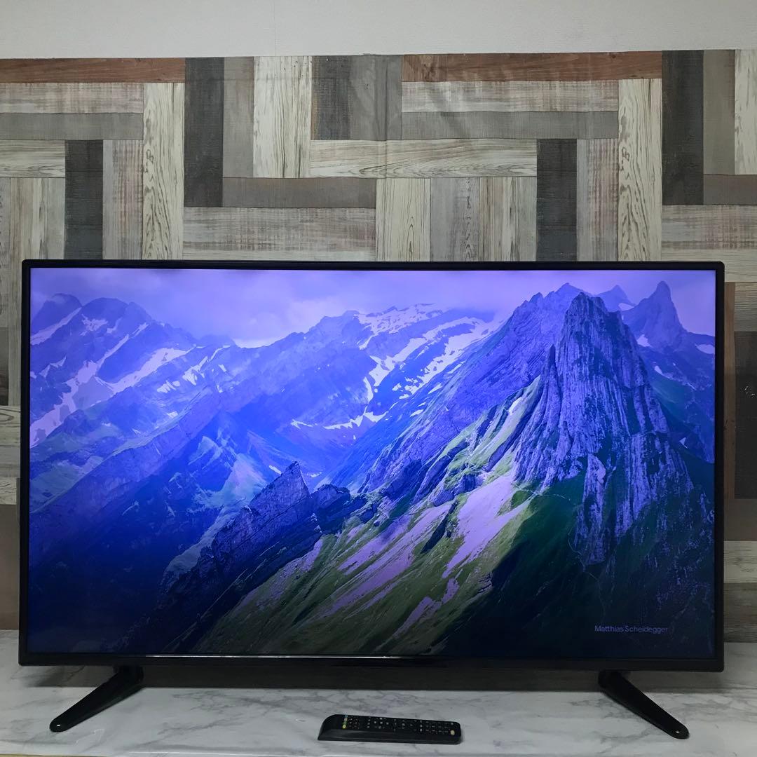 全国送料込❣️ティーズネットワーク50型 4K液晶テレビ地デジ.BS.CS視聴可能