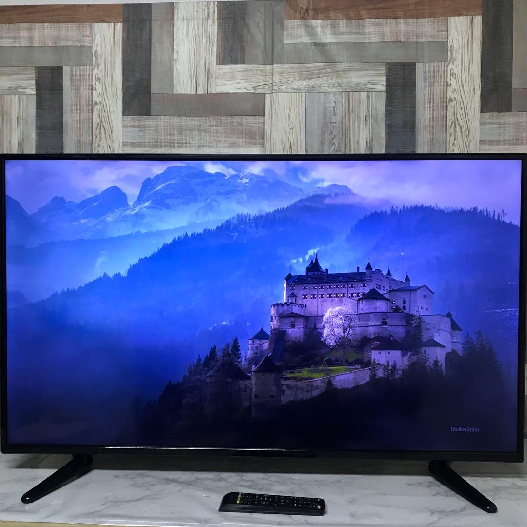 全国送料込❣️ティーズネットワーク50型 4K液晶テレビ地デジ.BS.CS視聴可能