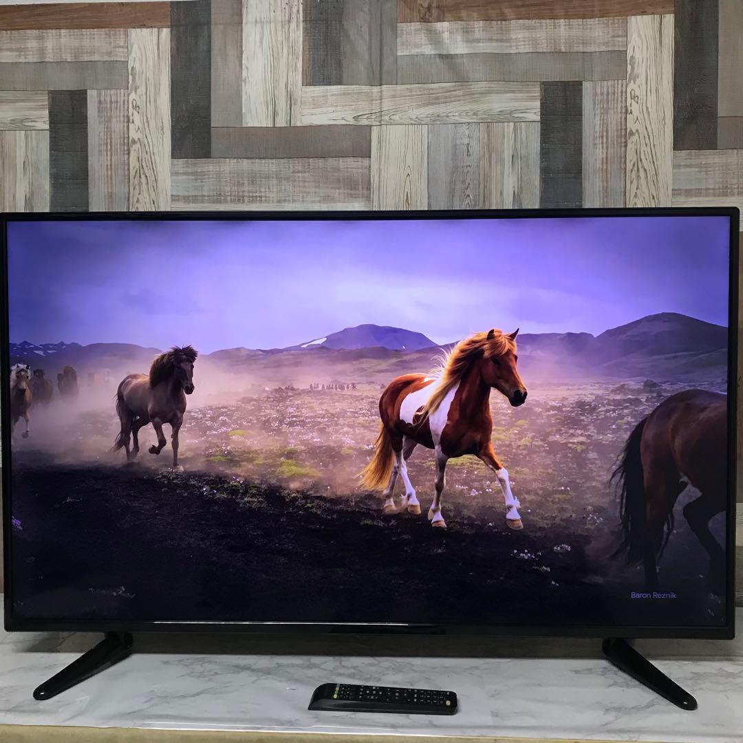 全国送料込❣️ティーズネットワーク50型 4K液晶テレビ地デジ.BS.CS視聴可能