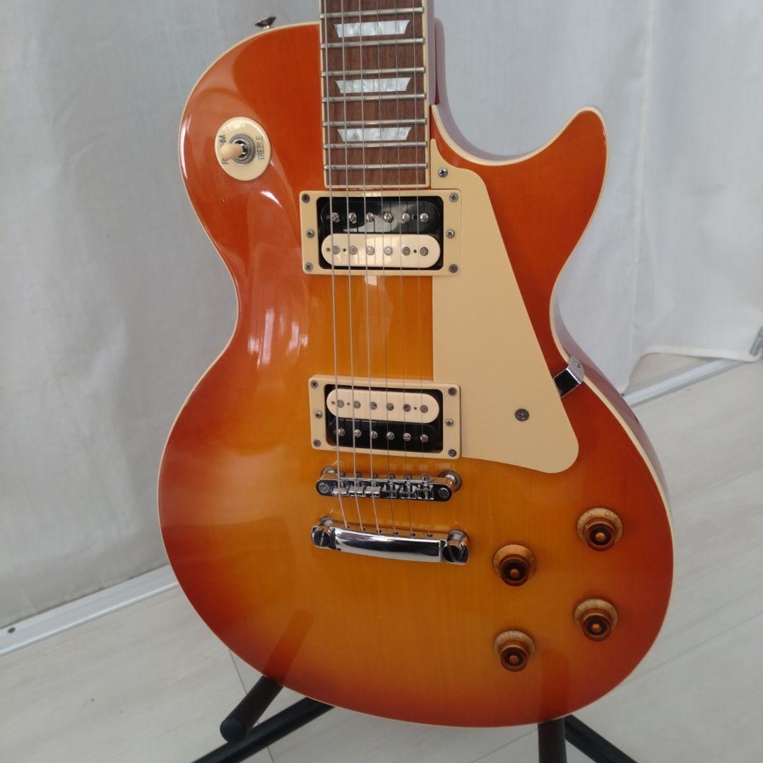 レスポールタイプ エレキギター オレンジグラデーション