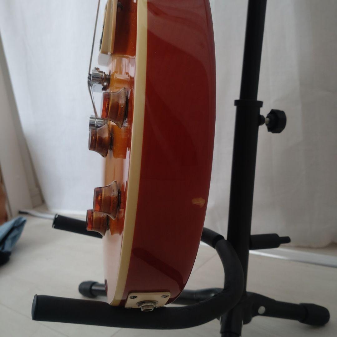 レスポールタイプ エレキギター オレンジグラデーション