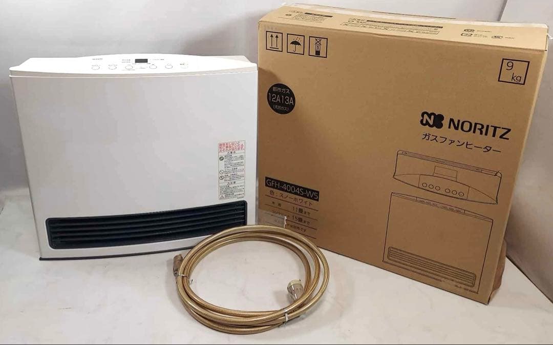 ノーリツ ガスファンヒーター 都市ガス用 GFH-4004S 2016年製