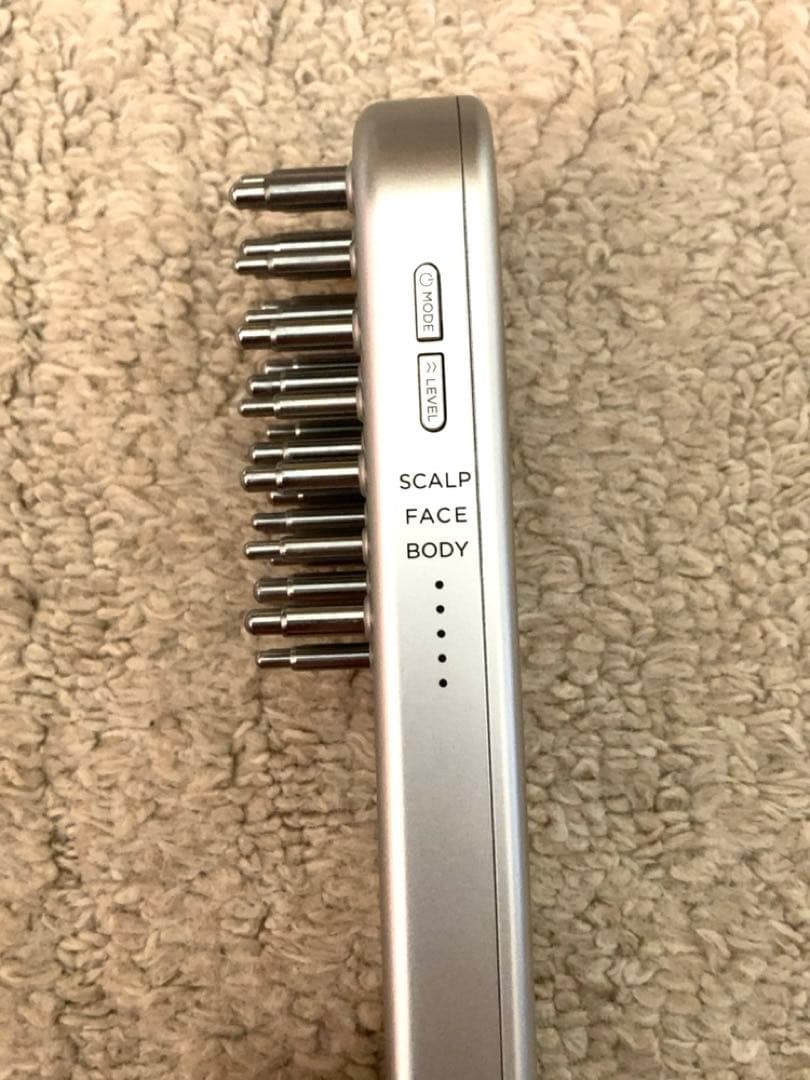 【美品】SALONIA サロニア EMS リフトブラシ 電気ブラシ 美顔器 頭皮