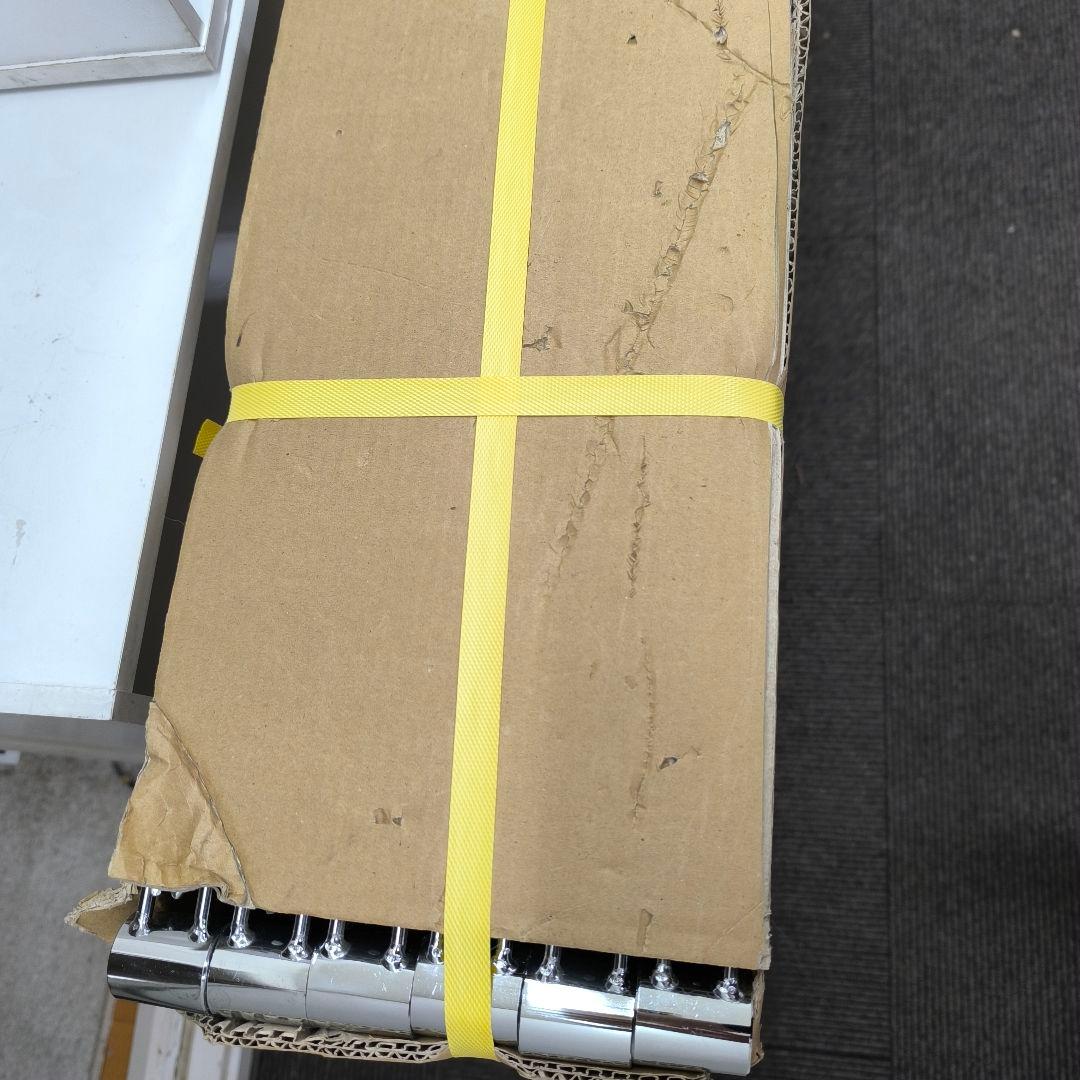 【幅90cm】スチールラック 5段 シルバー 棚板1枚追加済み　値引き交渉可