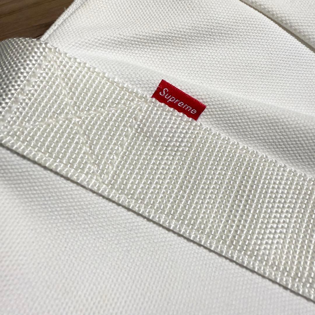 supreme 2020fw Canvas Tote キャンバス トート 白