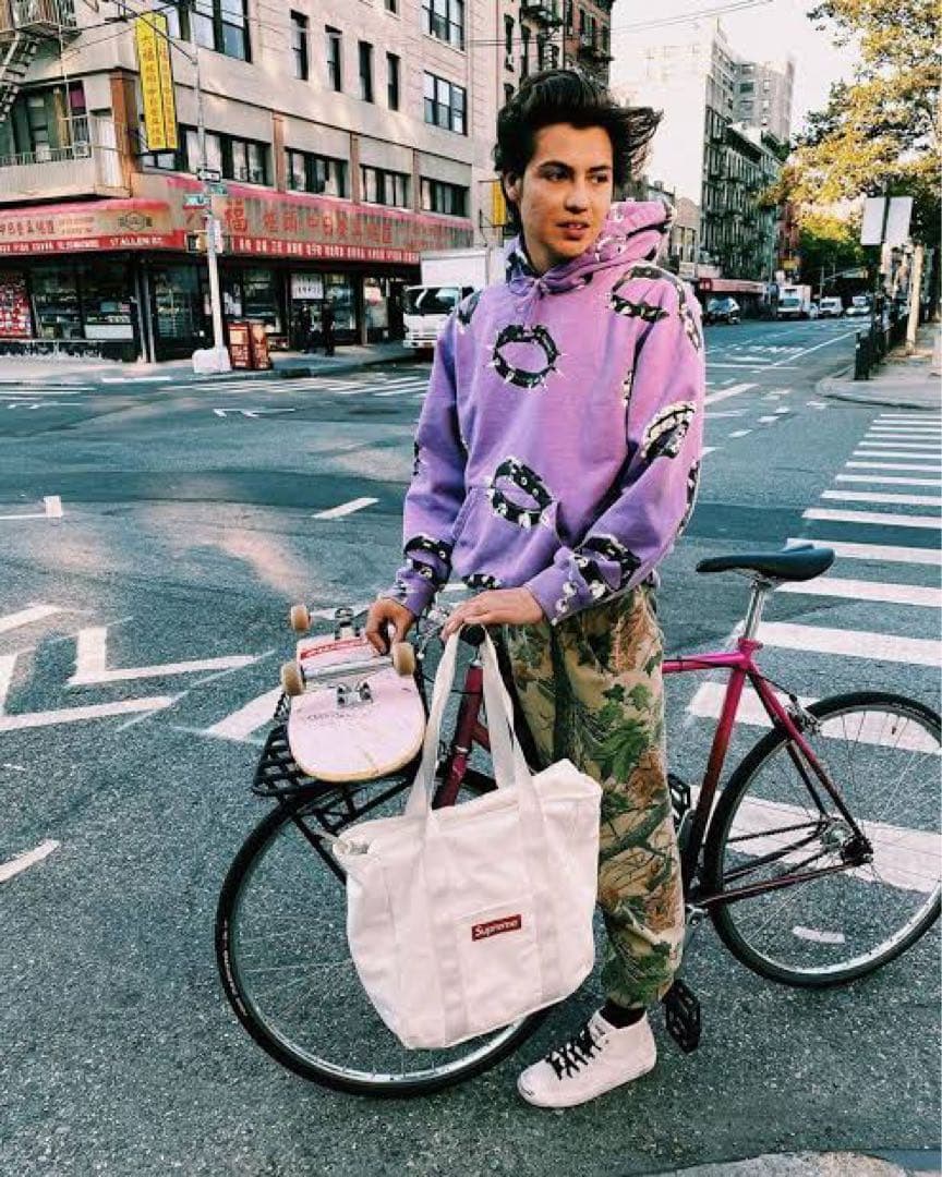 supreme 2020fw Canvas Tote キャンバス トート 白