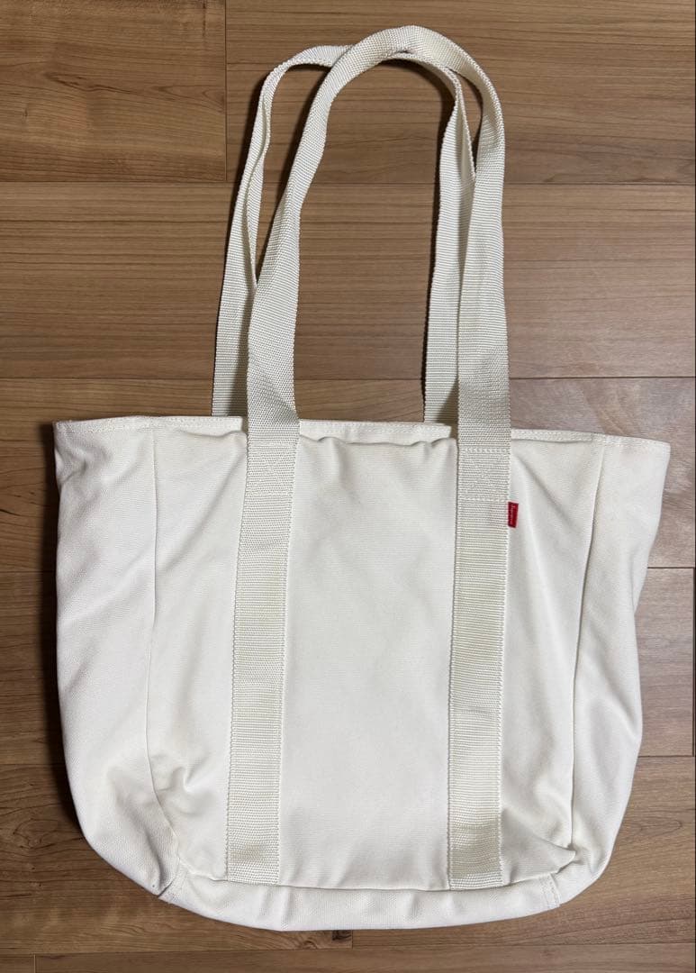 supreme 2020fw Canvas Tote キャンバス トート 白