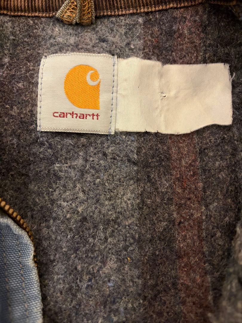 Carhartt Detroit Jacket ネイビー ブルー USA製90s