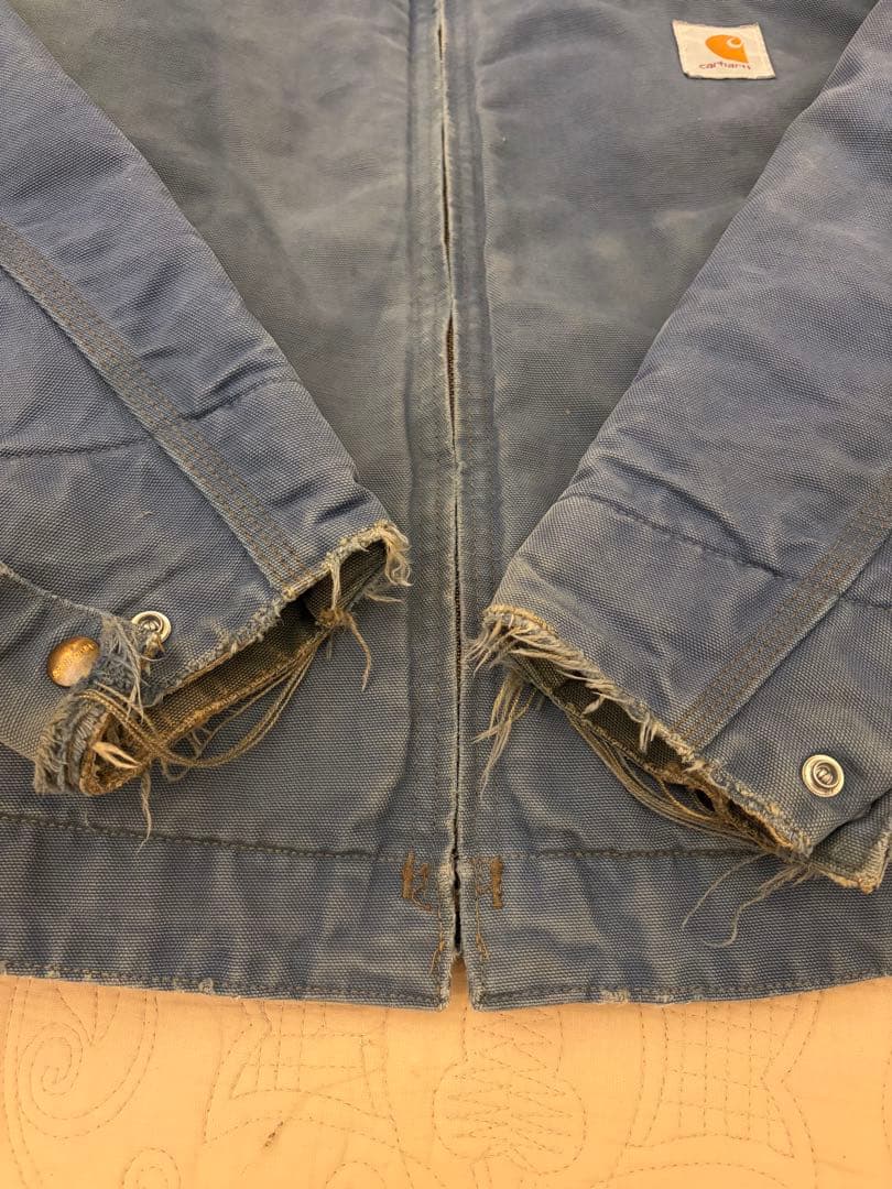 Carhartt Detroit Jacket ネイビー ブルー USA製90s