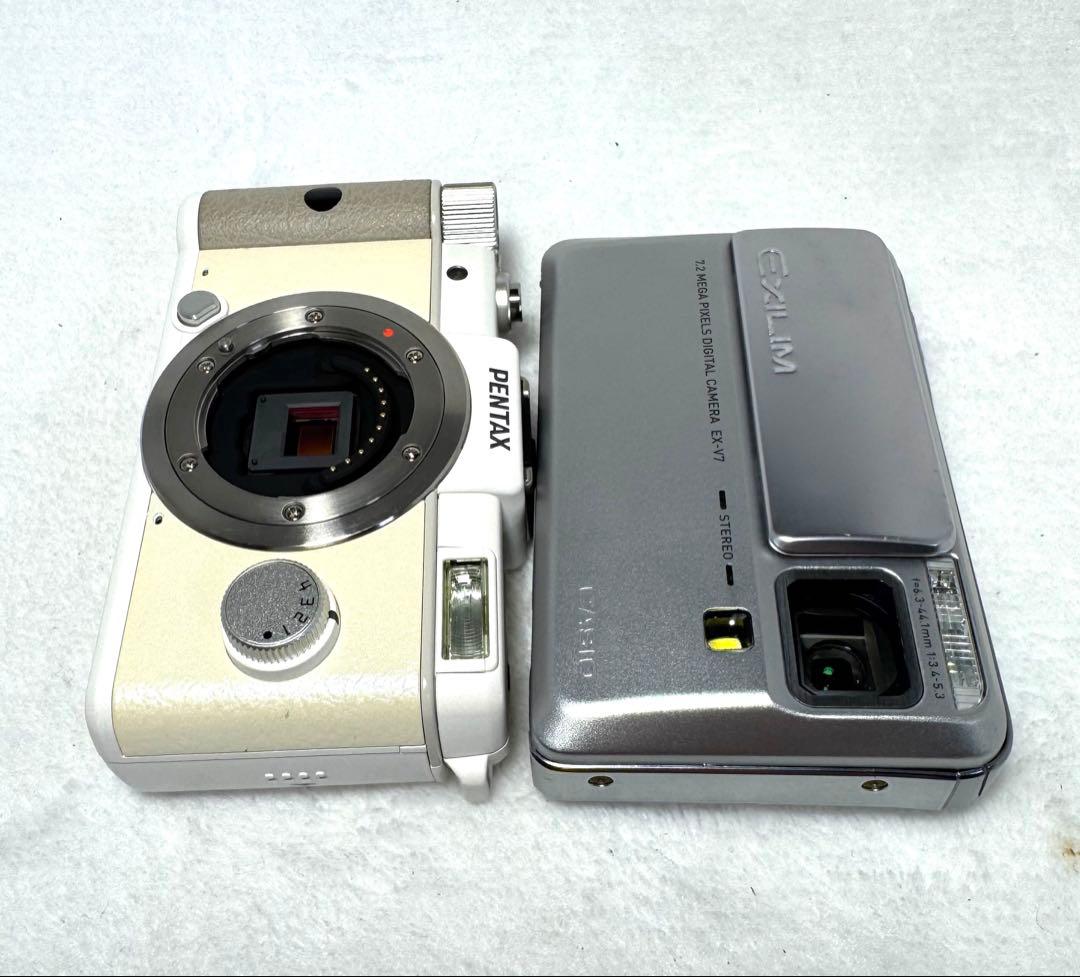 PENTAX Q 、Casio EX-V7 #2460
