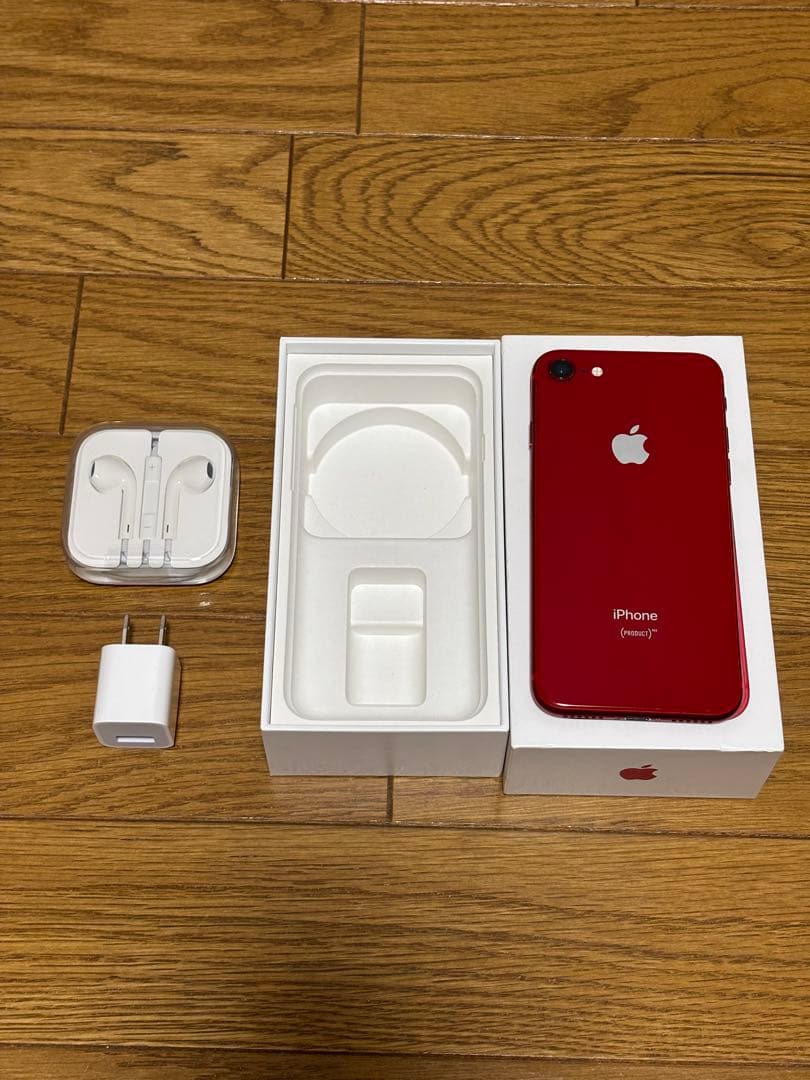 iPhone8 64GB PRODUCT RED バッテリー93%