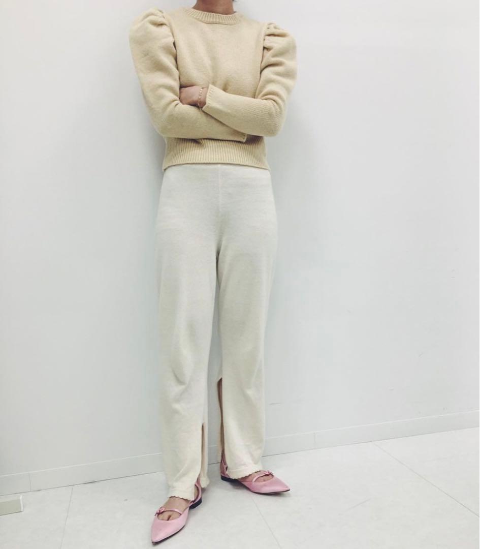 エディットフォールル　SHETLAND パフスリーブ　EDIT.FOR LULU