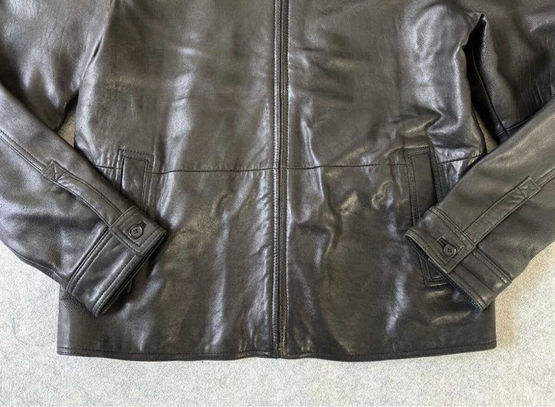 90s   カルバンクライン レザージャケット
