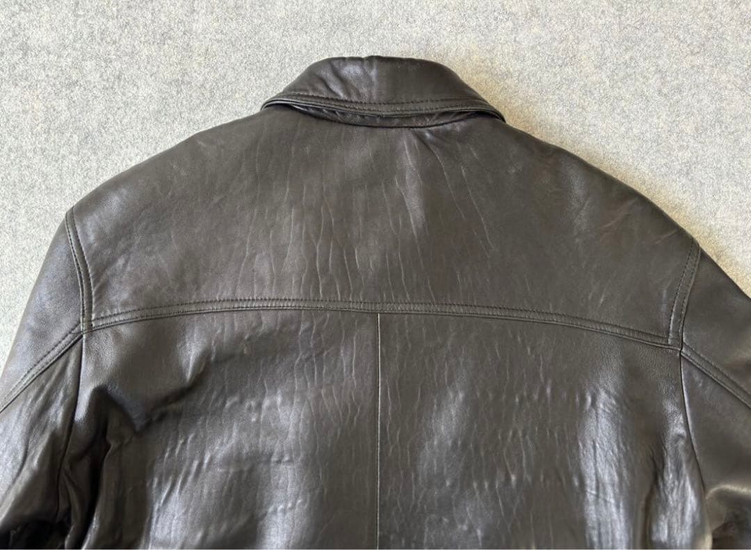 90s   カルバンクライン レザージャケット